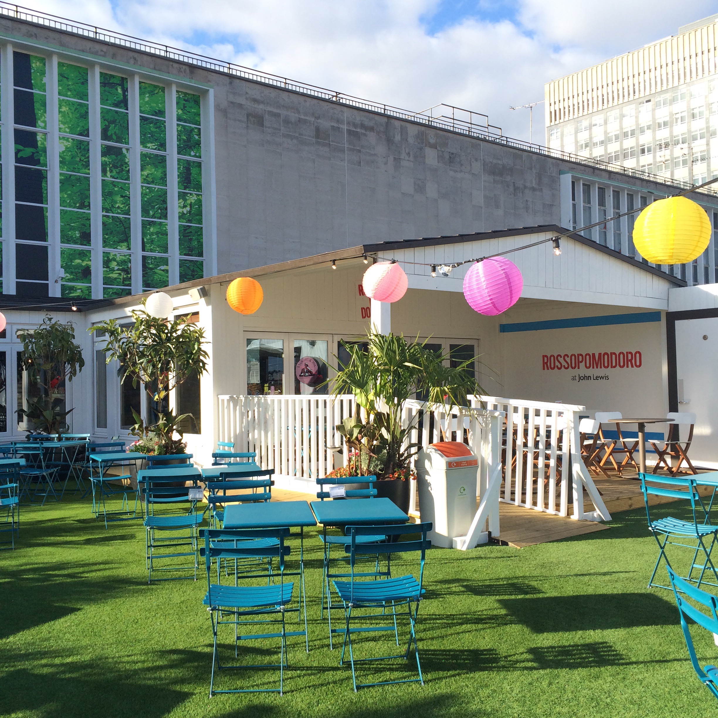 Neapolitan café RossoTerrazza pops up on John Lewis rooftop – /// The Curious Londoner